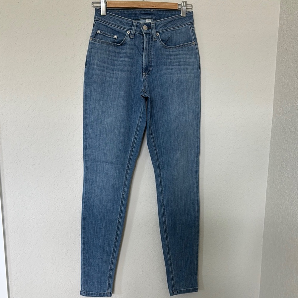 L.L. Bean Blue Skinny Jeans Classic Style
